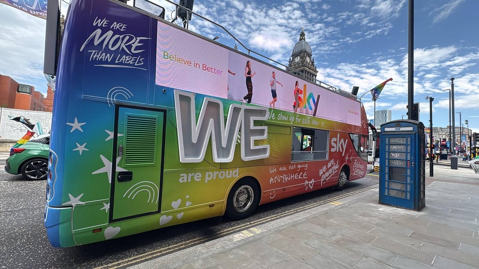 Sky bus wrap