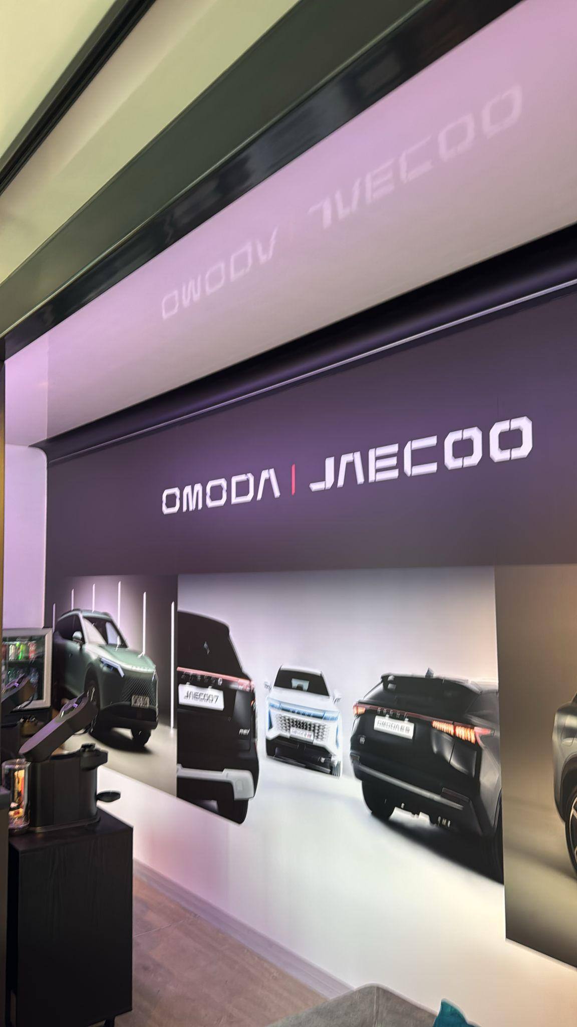 OMODA JAECOO wall graphics