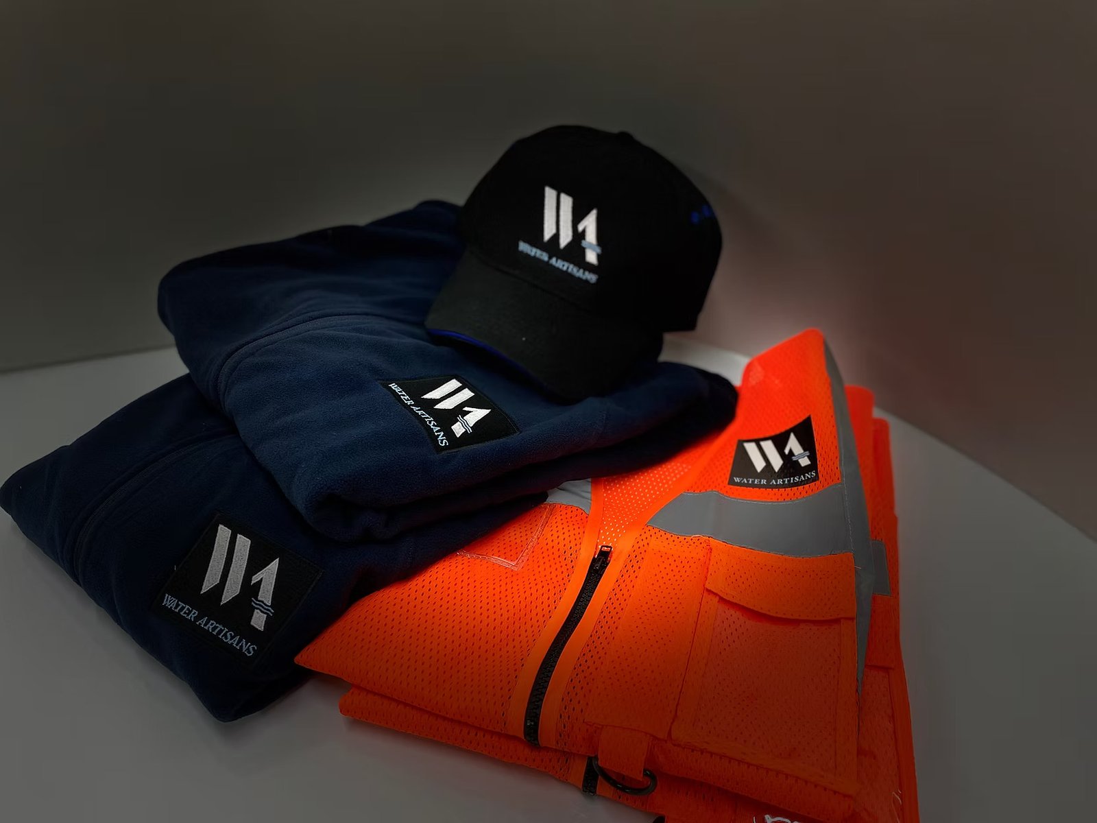 Embroidered Water Artisans workwear